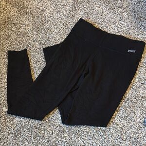 Victoria Secret Pink Ultimate Black Leggings